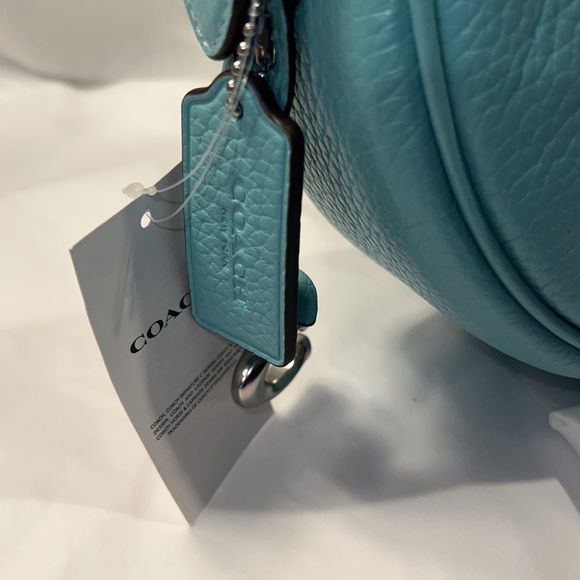 Coach soft pebble Luna hobo faded blue NEW - Picture 2 of 7